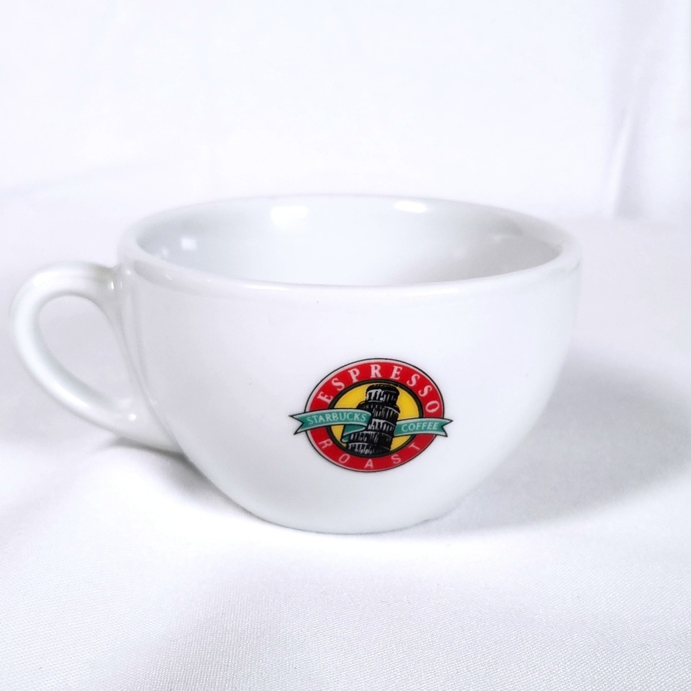 Starbucks Espresso Cup Vintage IPA‎ Italy Pisa Logo Demitasse
